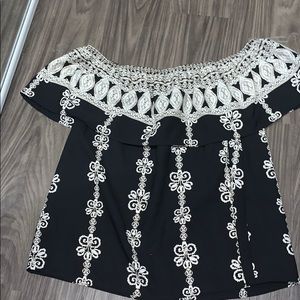 off the shoulder shirt